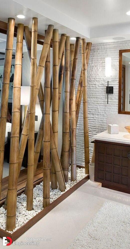 Bamboo Space Divider