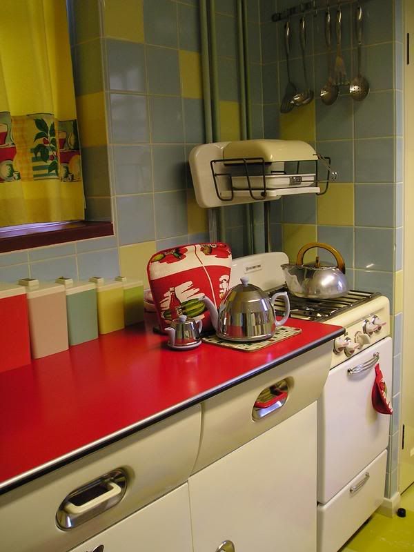 1950s Kitchen Countertop Idea