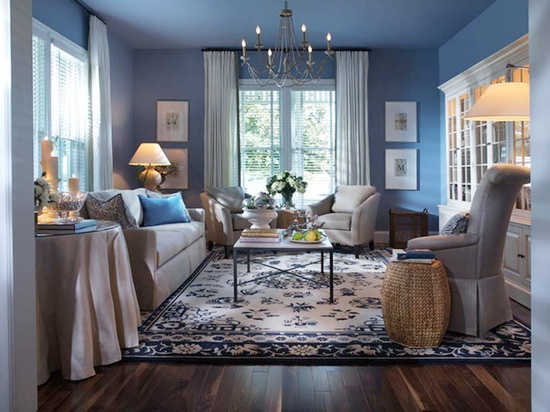 Classic Blue Living room
