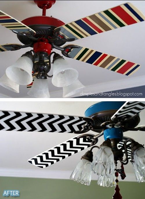 Diy Painted Fan Makeover