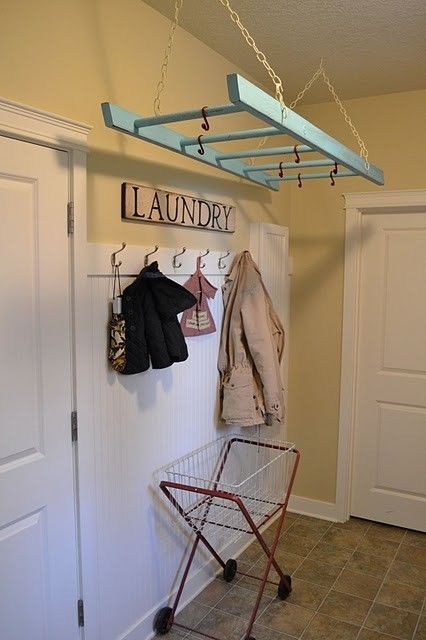 Hanging Ladder Shelf