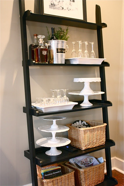Kitchen Ladder Shelf
