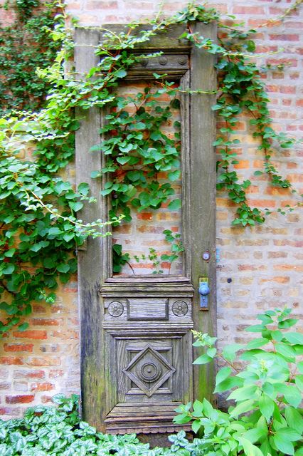 Vintage Door Trellis
