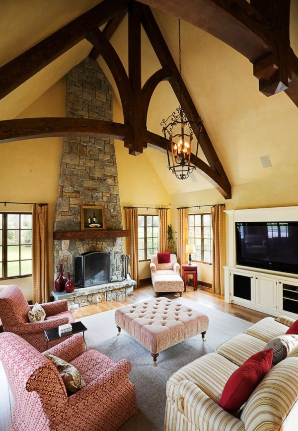 Beautiful farmhouse living room
