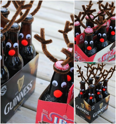 Diy Reindeer Beer Case