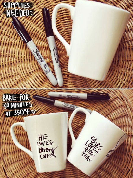 Diy Mugs Gift Idea