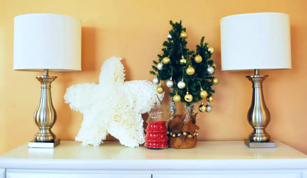 Coffee-filter-star-for-christmas-decoration