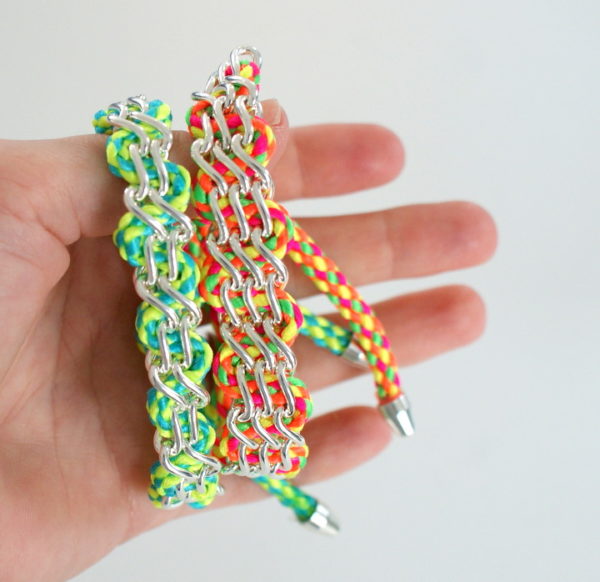 DIY-bright-woven-Chain-Bracelet