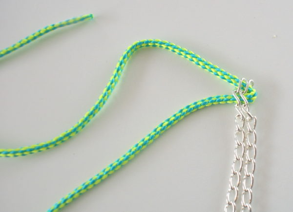 how to make  woven-chain-bracelet