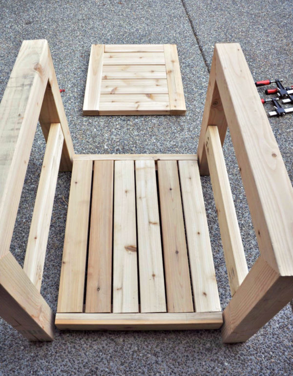 Making Diy Wooden Outdoor Chair